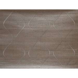 Cream Marquise Paper Unpasted Matte Wallpaper ( 33.5 in. x 24 ft.)