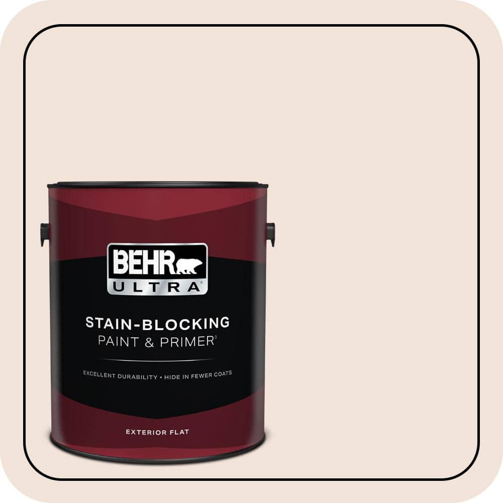 1 gal. #W-B-120 Victorian Pearl Flat Exterior Paint & Primer price history on PriceWatchPro