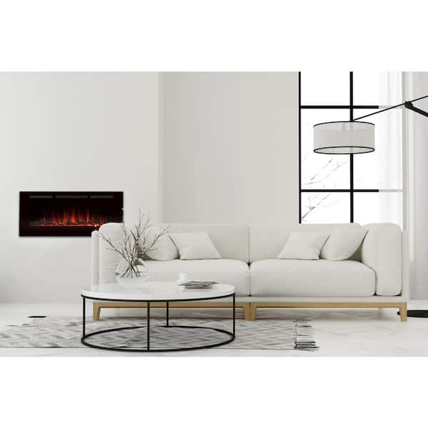 50 in. Recessed Installation Fireplace Insert with Remote Control