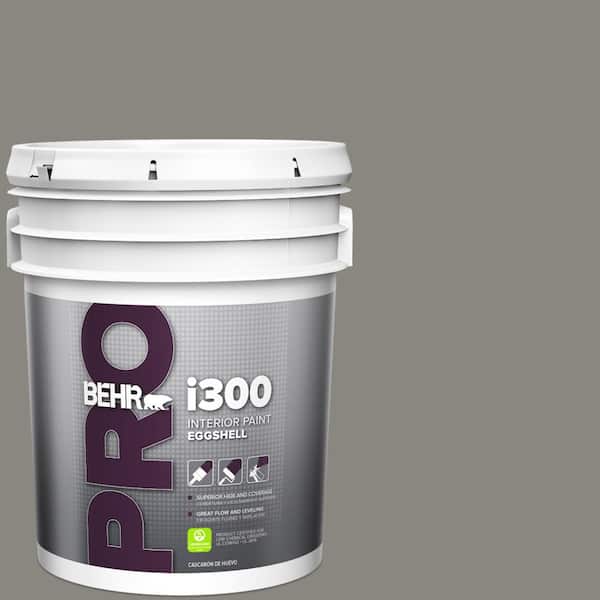 5 gal. #HDC-NT-23 Wet Cement Eggshell Interior Paint
