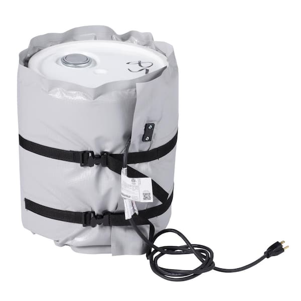 Insulated 5-Gal. Xtreme PRO Model Bucket Heating Blanket - Pail Heater, Adjustable Controller, Max Temp 145°F