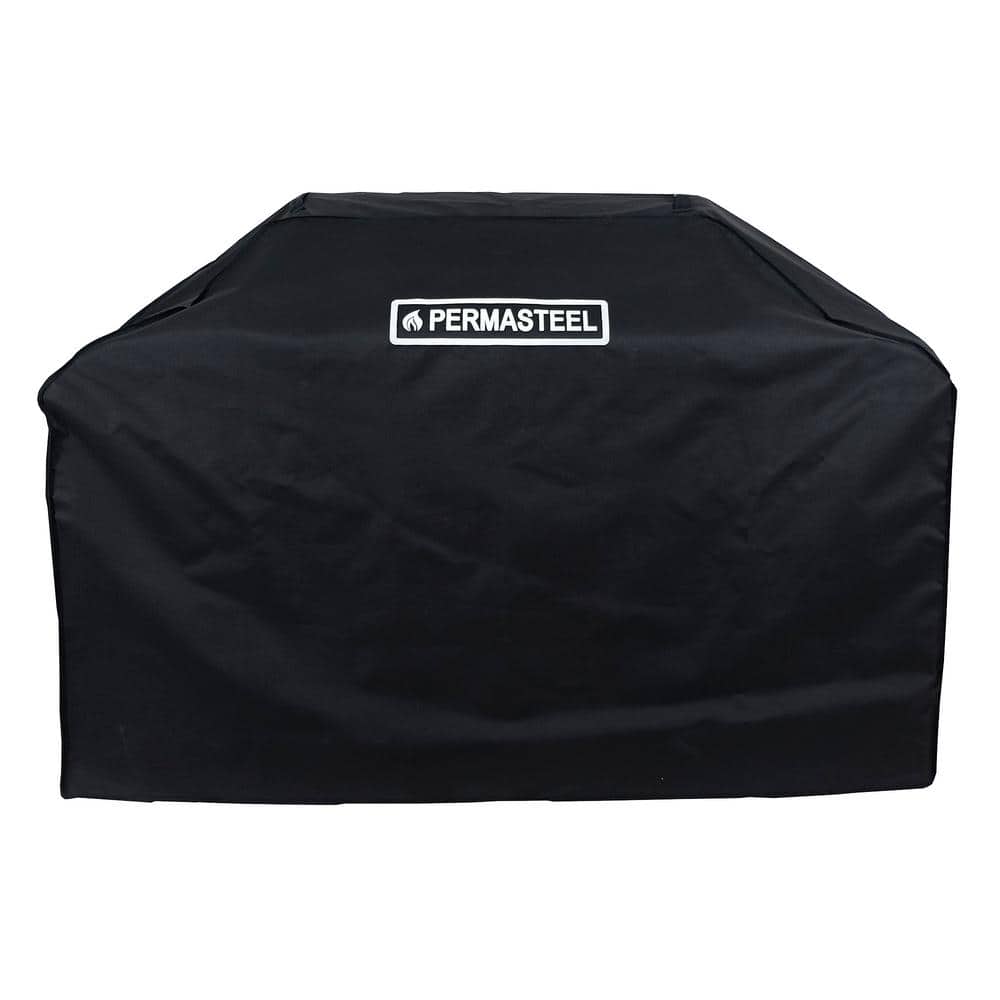 Permasteel 72 in. Black Gas Grill CoverPA30288 The Home Depot