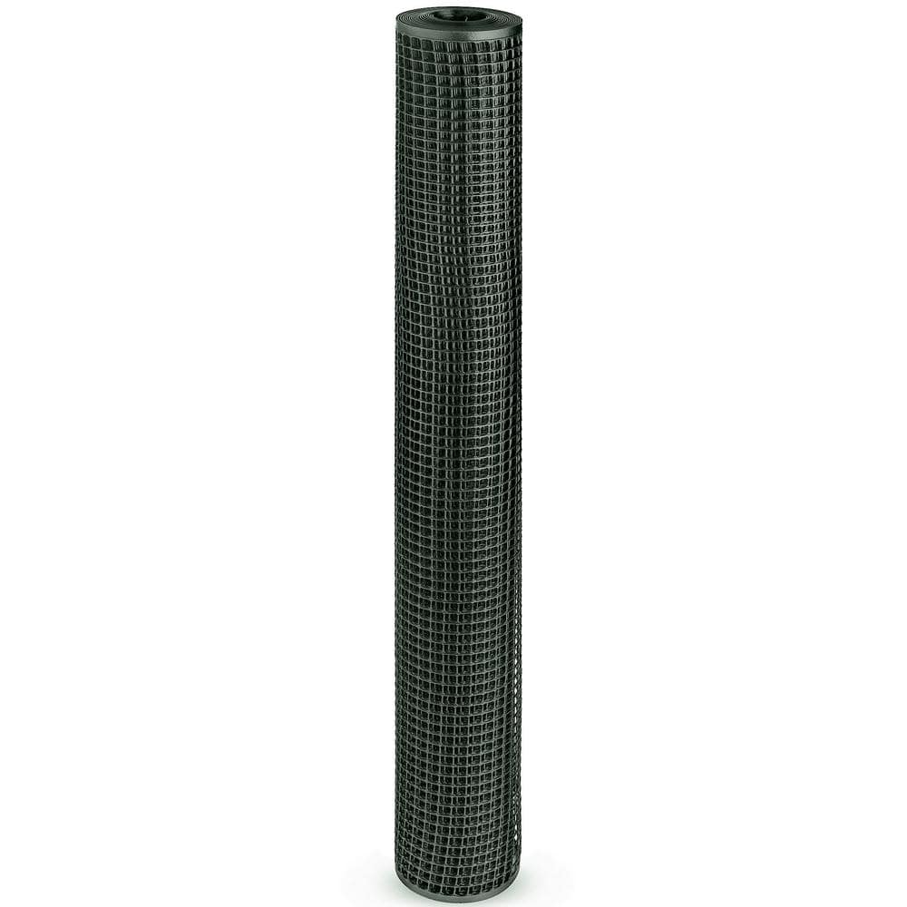 Green Plastic Mesh Garden Fence 3' x 15'