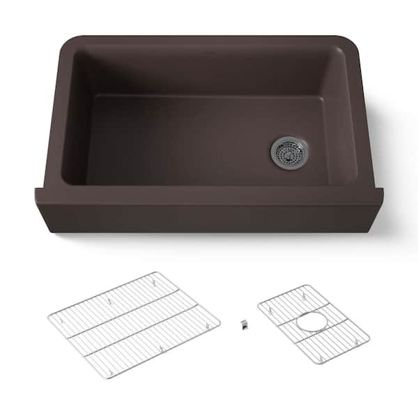 Cairn 28.63 in. Undermount Single Bowl Matte White Granite Composite Kitchen Sink
