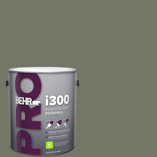 1 gal. #PPU10-19 Conifer Green Eggshell Interior Paint