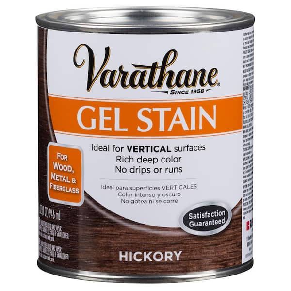 1 Quart Hickory Semi-Transparent Interior Wood Gel Stain (2-Pack)