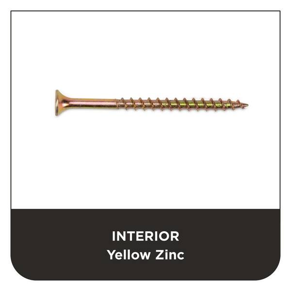 thumbnail image 2 of #9 X 3 In. Star Drive Bugle-Head Construction Screws – 25lb Box (Yellow Zinc Plated, Torx) 2 of 4
