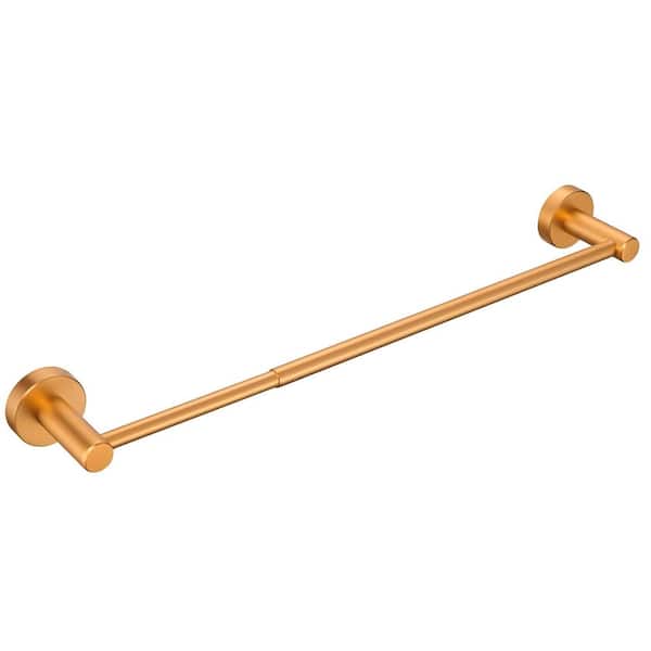 1-Piece Set Bath Hardware Set with Rack 18. 9 in. Gold