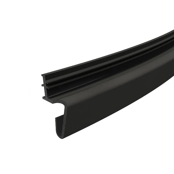 81 in. Elite Door Kerf Seal Black