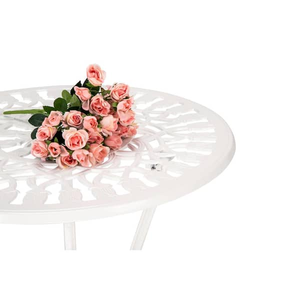 White tulip best sale bistro table