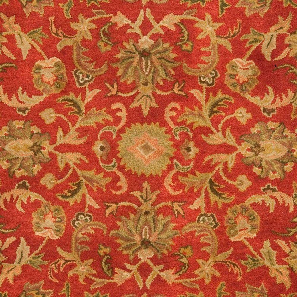 Antiquity Red Wool 6' x 9' Hand Tufted Area Rug