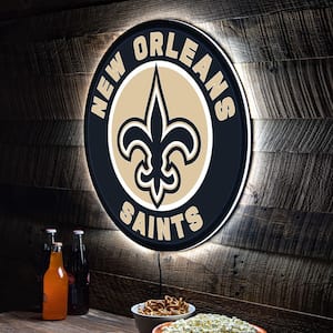 Evergreen New Orleans Saints Helmet 19 in. x 15 in. Plug-in LED Lighted  Sign 8LED3819HMT - The Home Depot