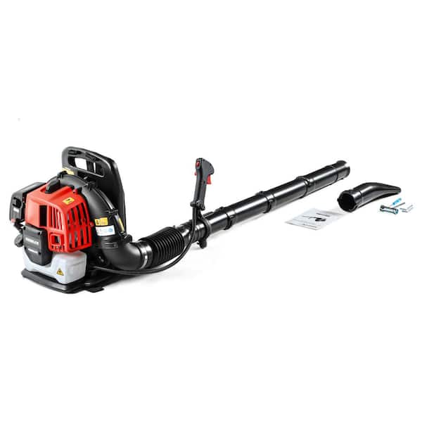 63cc 193 MPH 698 CFM Gas Backpack Leaf Blower, Air Volume for Lawn, Yard, Debris Cleanup, Low Vibration Ergonomic Design