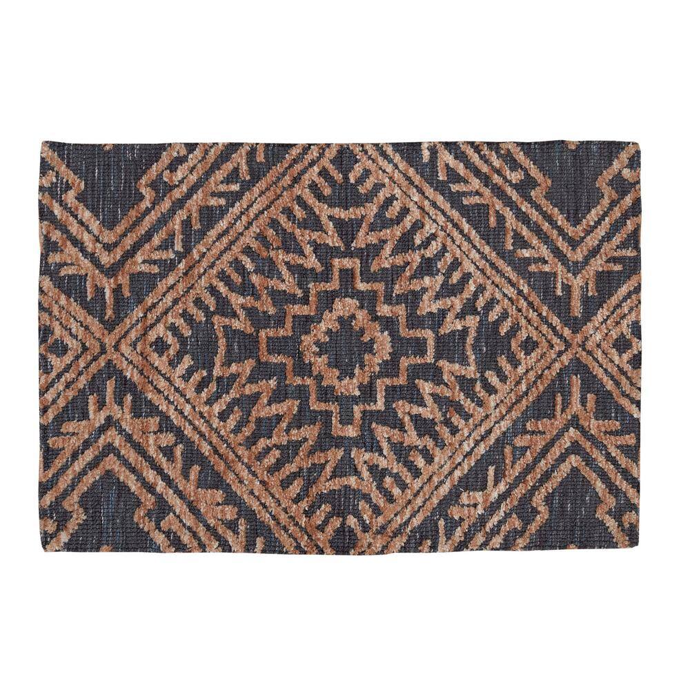 Home Decorators Collection Cypress Charcoal Rust 2 Ft X 3 Ft well-woven-barclay-medallion-kashan-red-traditional-area-rug-3-11-x-5