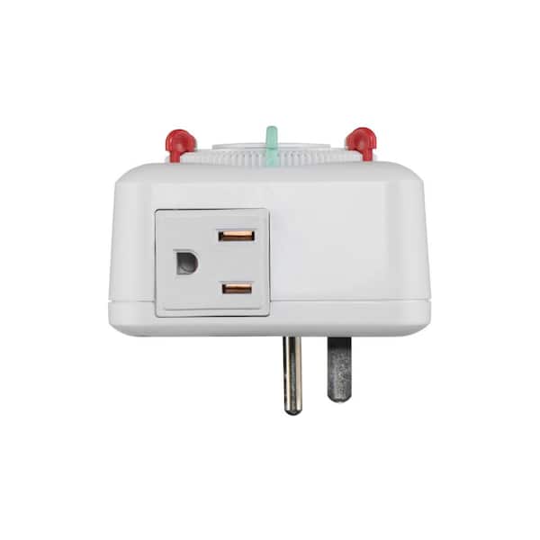 GE 15-Amps Bluetooth 1-Outlet Plug-in Countdown Lighting Timer at