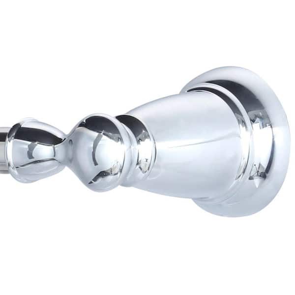 Banbury Pivoting Double Post Toilet Paper Holder in Chrome