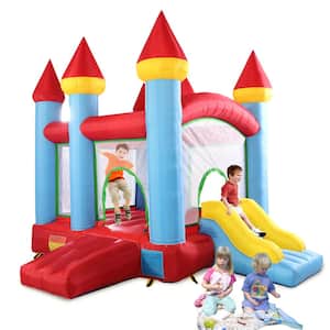 Inflatable Jumping Castle Bounce House Blow Up Kids Bouncer Playhouse with Slide