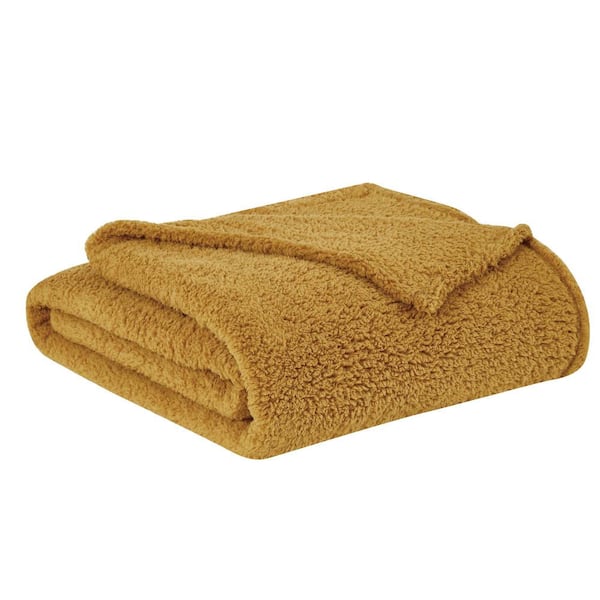 Marshmallow Sherpa Throw Blanket