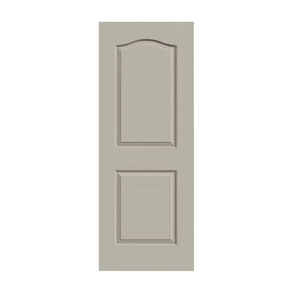 JELD-WEN 30 in. x 80 in. Camden Desert Sand Painted Textured Molded Composite Interior Door Slab