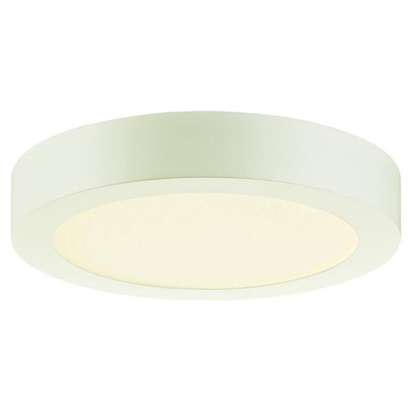 Westinghouse 60-Watt White Integrated LED Flush Mount