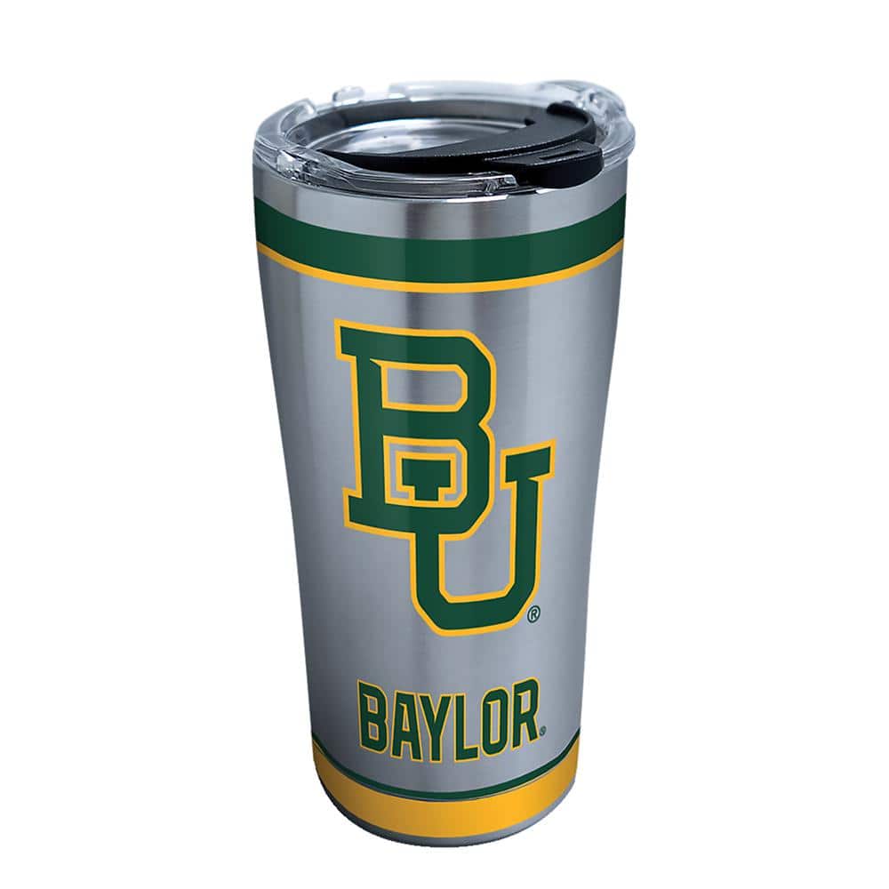 Baylor Bears 20oz Stainless Steel Tumbler with Handle - College Fabric Store