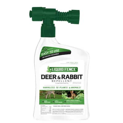 32 fl. oz. Ready-to-Spray Concentrate Deer and Rabbit Repellent — Home Depot clearance