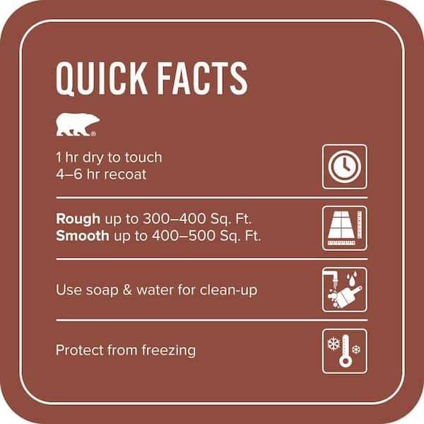 1 gal. #SC-330 Redwood Self-Priming 1-Part Epoxy Satin Interior/Exterior Concrete and Garage Floor Paint