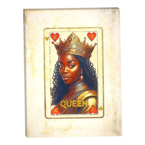 VENICE BEACH Collections Chanel Queen of Hearts Playing Card by