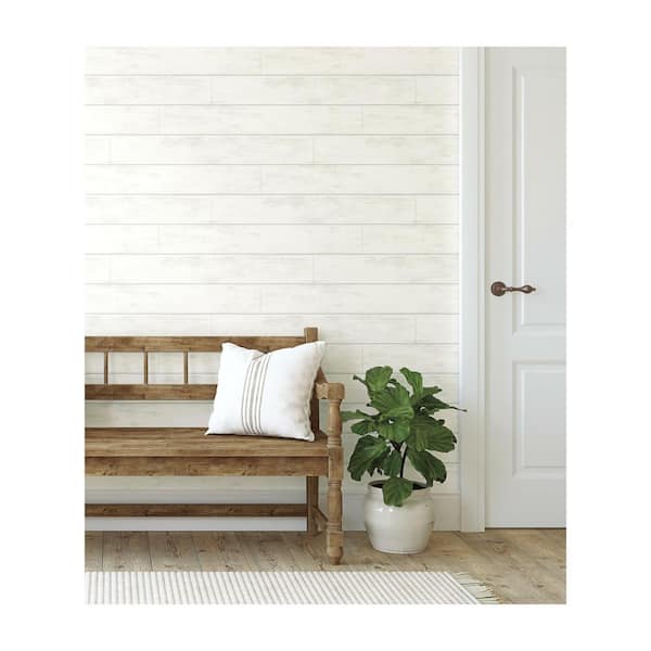 MH1559 Magnolia Home Shiplap Removable Wallpaper  Warm Gray  US Wall Decor