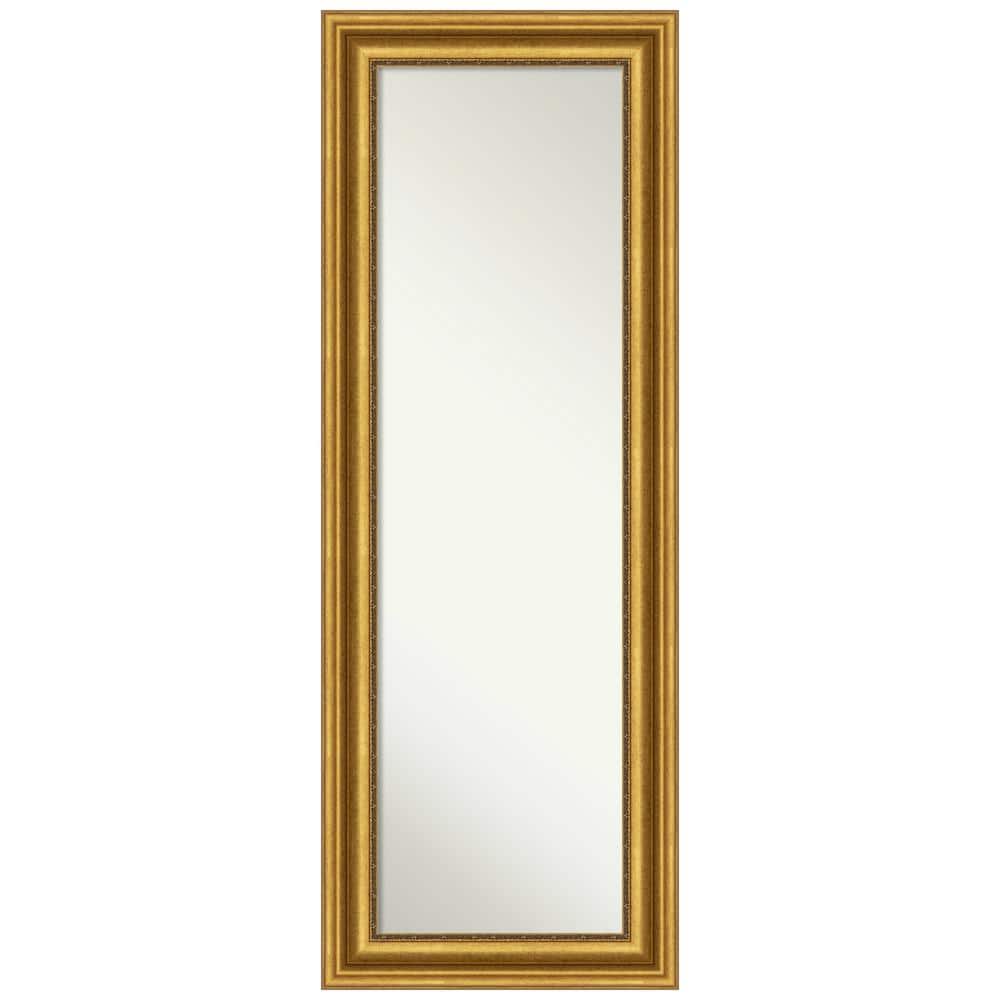 Parlor Gold Full-Length Rectangular Door Mirror