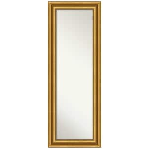 Large Rectangle Antique Gold Metallic Modern Mirror (53.62 in. H x 19.62 in. W)