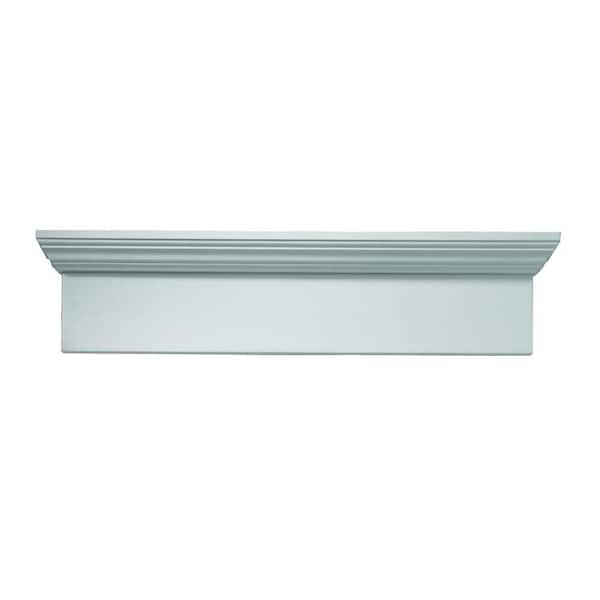 Fypon 54 in. x 9 in. x 4-1/2 in. Polyurethane Window and Door Crosshead