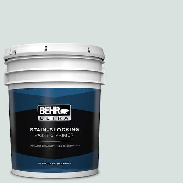 BEHR ULTRA 5 gal. #N440-1 Streetwise Satin Enamel Exterior Paint & Primer