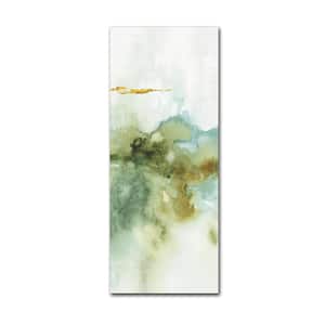 32 in. x 14 in. "My Greenhouse Abstract V" by Lisa Audit Printed Canvas Wall Art
