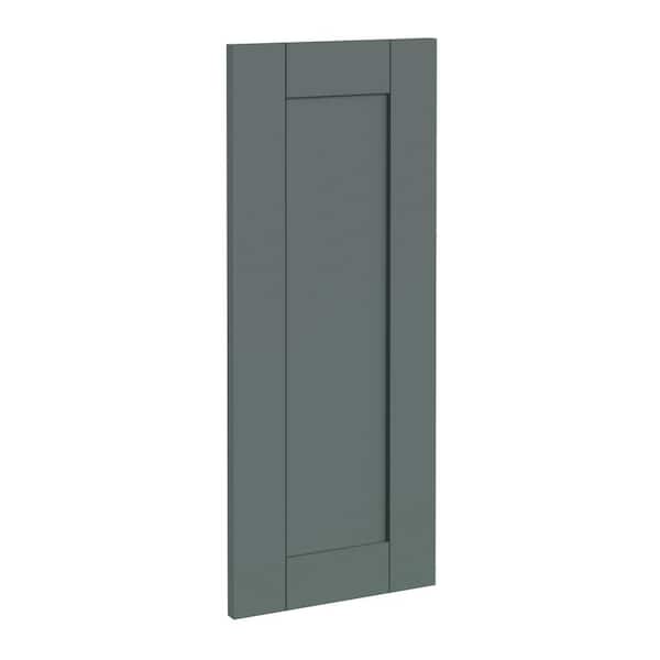Washington 0.75 in. W x 12 in. D x 42 in. H Assembled Plywood Wall End Panel Kitchen Cabinet in Green