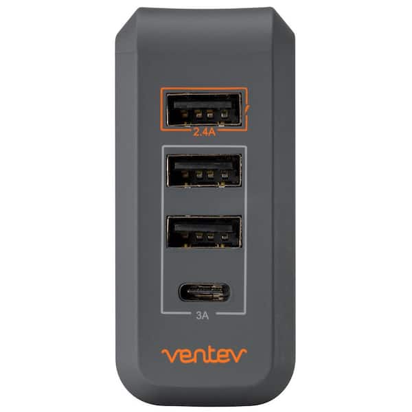 Ventev Wallport R430 Wall Charger 4-Port USB