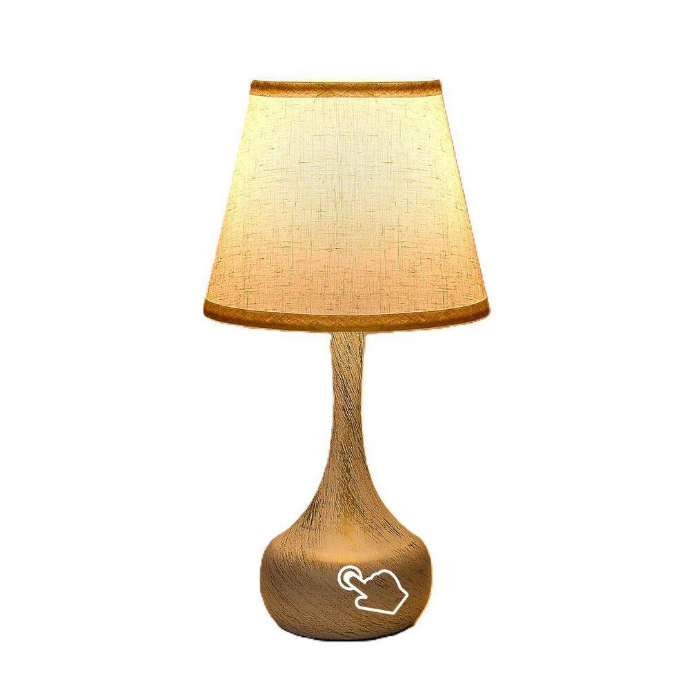 16.60 in. white 3-Level Dimming Small Table Lamp for Children's Rooms/Offices/Living Rooms (Including LED Bulbs) price history on PriceWatchPro