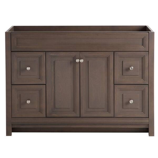 Brinkhill 36 in. W x 34 in. H x 22 in. D Bath Vanity Cabinet Only in Flagstone Brinkhill 36 in. W x 34 in. H x 22 in. D Bath Vanity Cabinet Only in Flagstone
