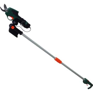 7.2V Electric Cordless Telescoping Pole Pruner - 2 Ah Battery and Charger Included