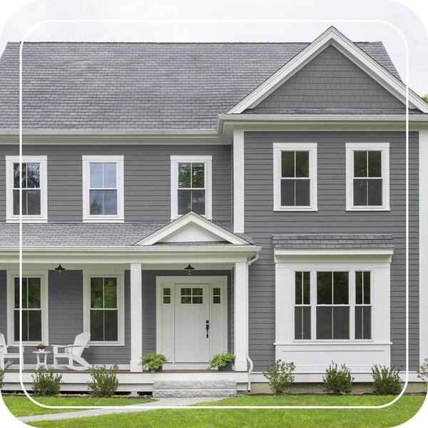 BEHR ULTRA 1 gal. #PPU18-03 Antique Tin Flat Exterior Paint