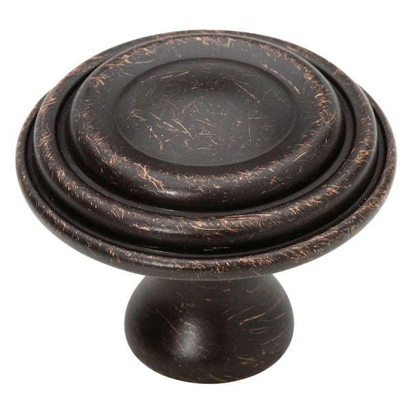 Liberty Classic Circles 1-1/2 in. (38mm) Venetian Bronze Round Cabinet Knob