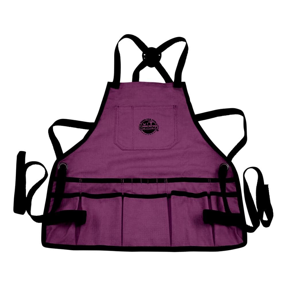 16-Pocket Rip-Stop Canvas Purple Bib Apron price history on PriceWatchPro