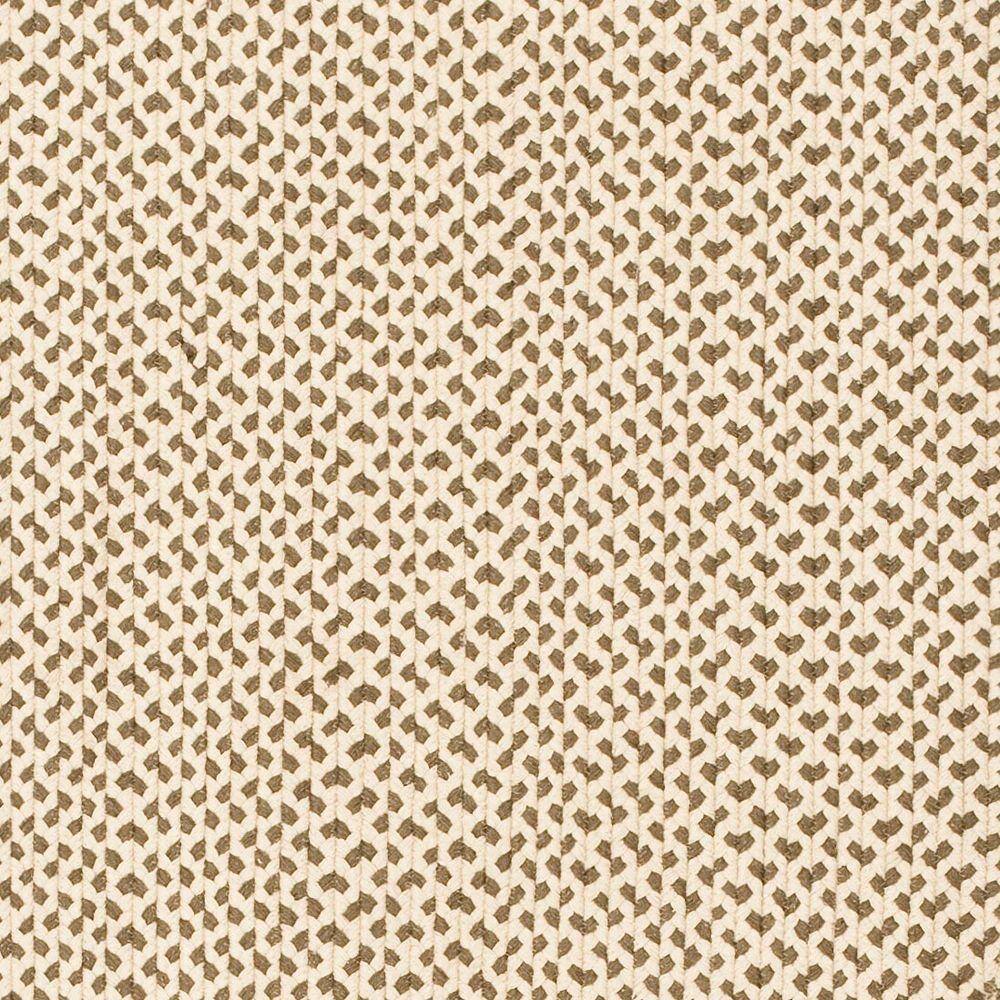 Handwoven Cotton-Synthetic Blend Reversible Runner Rug in Beige/Brown