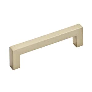 Monument 3-3/4 in. (96 mm) Golden Champagne Cabinet Drawer Pull