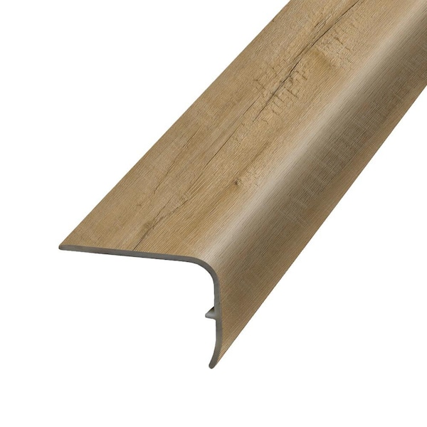 PERFORMANCE ACCESSORIES Prospect Point 1.32 in. Thick x 1.88 in. Wide x 78.7 in. Length Vinyl Stair Nose Molding