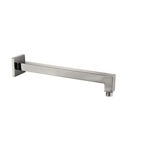 12 in. Square Shower Arm, Brushed Nickel