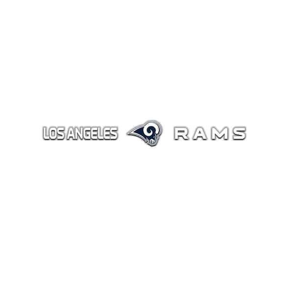 FANMATS Los Angeles Rams Sun Stripe 3.25 in. x 34 in. Windshield Decal