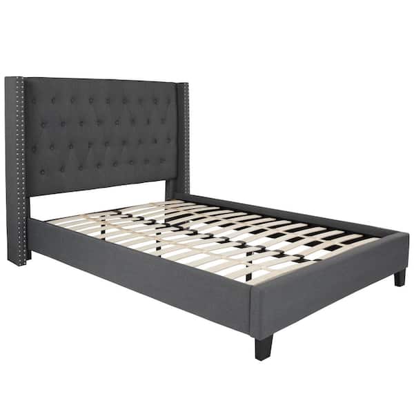 Flash Furniture Gray Full Platform Bed