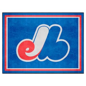 Montreal Expos 8ft. x 10 ft. Plush Area Rug