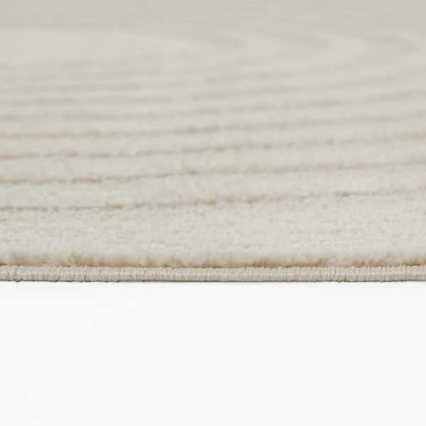 Buchner Cream 5 ft. x 7 ft. Area Rug